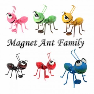 Прилагодени магнети за фрижидери Слатки мравки семејство за декор Фрижидер Кина Производство