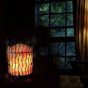Enchufe lámpada de luz nocturna de sal do Himalaia para provedores de China de decoración do fogar