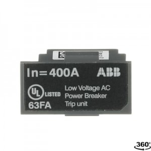 ABB  Rating Plug 400 E1.2..E6.2 (Black) 1SDA112843R1 10233946