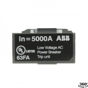 ABB  Rating Plug 5000 E6.2 (Black) 1SDA112857R1 10233956