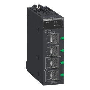 Schneider Ethernet TCP/IP network module Modicon M340 automation platform BMXNOC0401
