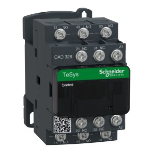 Schneider Control relay TeSys CAD CAD326M7