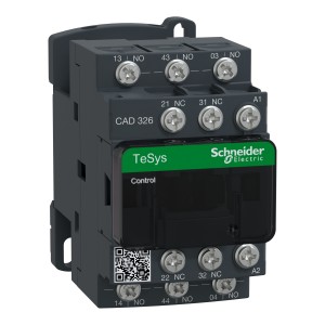 Schneider Control relay TeSys CAD CAD326V7