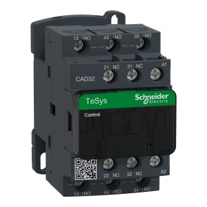 Schneider Control relay TeSys CAD CAD32E7