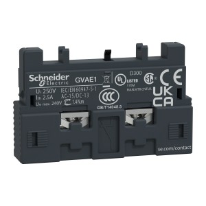 Schneider Auxiliary contact block TeSysTeSys Deca GVAE1