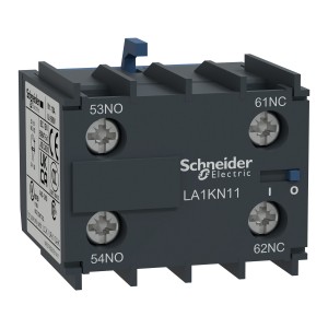 Schneider Auxiliary contact block TeSys K LA1KN11