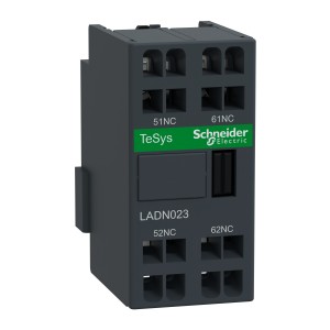 Schneider Auxiliary contact block TeSys Deca LADN023