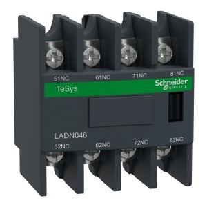 Schneider Auxiliary contact block TeSys Deca LADN046