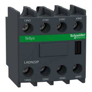 Schneider Auxiliary contact block TeSys Deca LADN22P