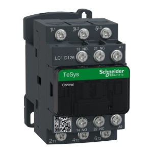 Schneider Contactor TeSys Deca LC1D126M7