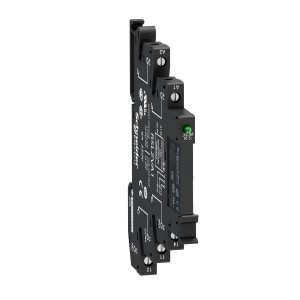 Schneider Pre-assembled plug-in relay with socket Harmony Electromechanical Relays RSL1PVEU