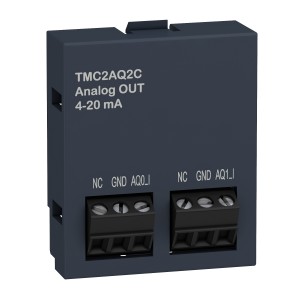 Schneider Analogue output cartridge Modicon M221 TMC2AQ2C