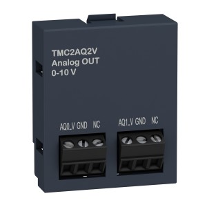 Schneider Analogue output cartridge Modicon M221 TMC2AQ2V