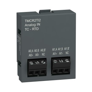 Schneider Analogue input cartridge Easy Modicon M200 TMCR2TI2