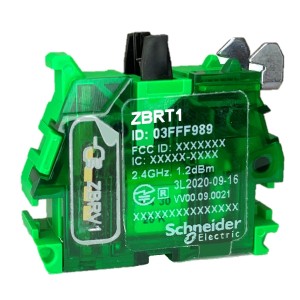 Schneider Wireless and batteryless transmitter Harmony XB5 ZBRT1
