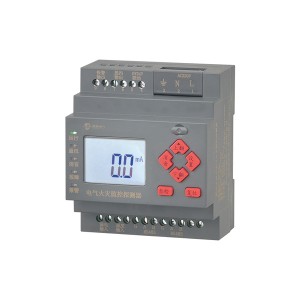 Series LDF3 Residual Current Fire Monitoring Detector,Detector For Electric Fire Protection DIN Rail Installation