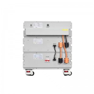 Bateria LiFePo4 de armazenamento de alta tensão com design empilhável
