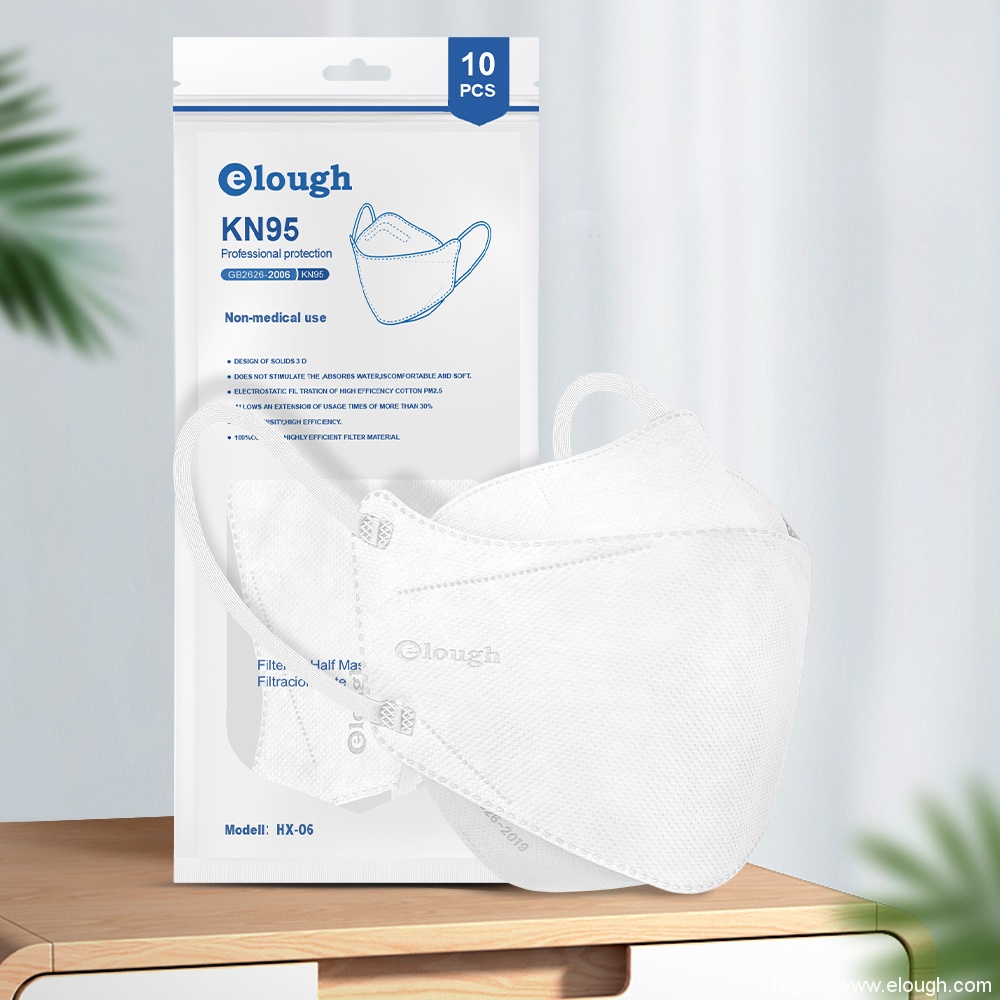 Cheap PriceList for En149 Respirator - Elough HX-06 3D shape KN95 GB2626 Disposable face mask –  Elough