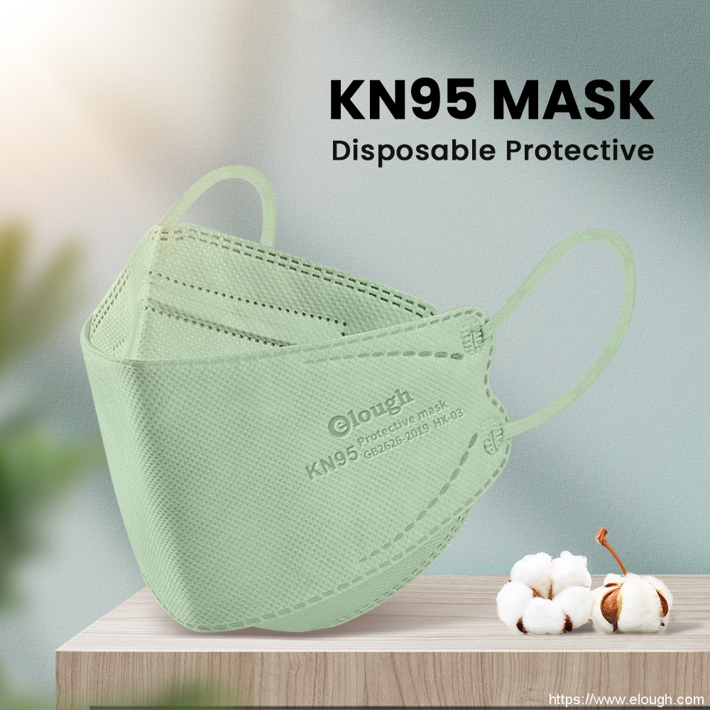 High Quality Disposable Particulate Respirator - New Color System of HX-03 KN95 Fish Shape Adult Mask –  Elough