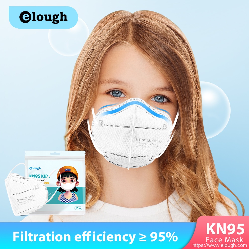 Elough HX-024 Disposable Folding Design KN95 Kids Mask