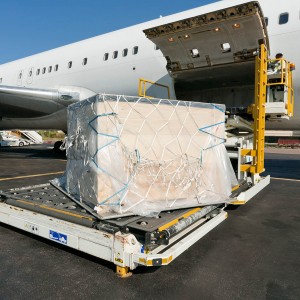 200kg goods will be airlifted from China to Germany and then sent to the customer