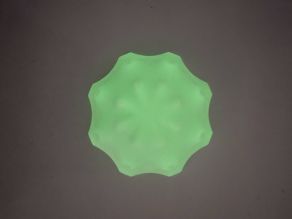 Modelo de impresión verde luminosa-1