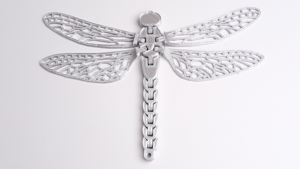 eSilk-PLA model_dragonfly
