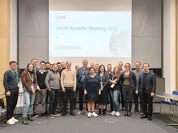 A eSUN European Reseller Conference foi realizada com sucesso em Frankfurt.