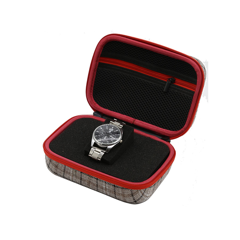 Square Single Hard EVA Watch Travel Case with Foam Insert Featured Image
