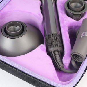 Factory OEM Black Hard Travel Case for Dyson Supersonic Hair Dryer Hairdryer