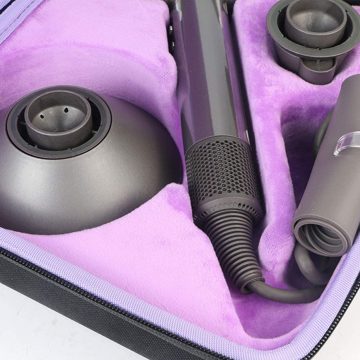 China wholesale Box For Makeup Suppliers –  Factory OEM Black Hard Travel Case for Dyson Supersonic Hair Dryer Hairdryer – Crown