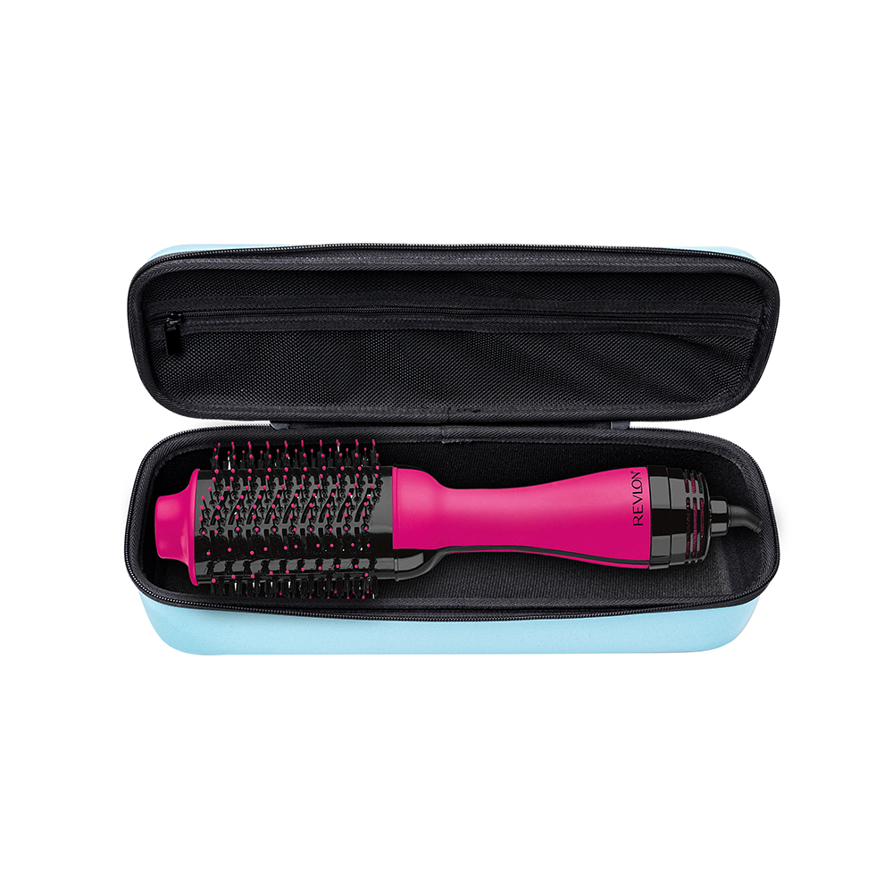 China wholesale Large Beauty Case Manufacturers –  Best Seller Hard Travel Carrying Case for Revlon One-Step Hair Dryer Brush with Mesh Pocket – Crown