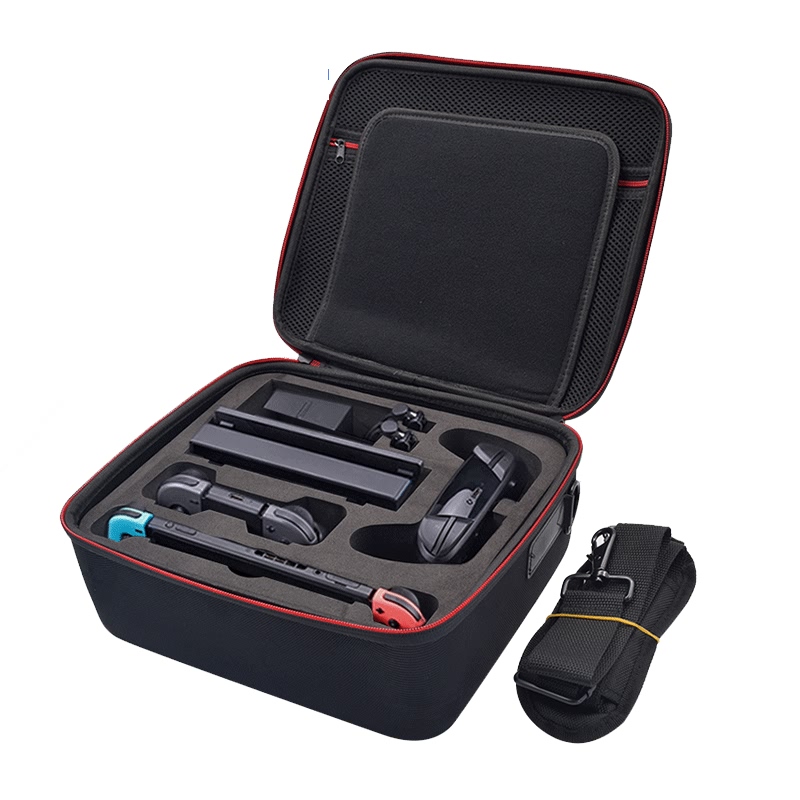 China wholesale Dart Set With Case Factory –  Factory Customized EVA Hard Carrying Case Compatible for Nintendo Switch System – Crown Featured Image