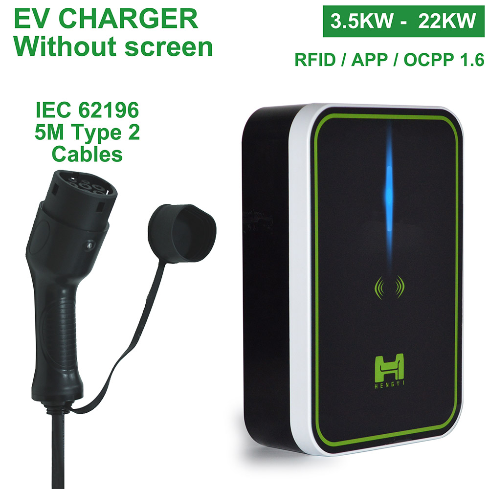 High quality AC 3.5KW 7KW 11KW 22KW 16A 32A EVSE electir vehicle charging stations