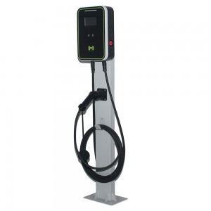 7KW 32A Wallmounted AC EV Charger For Electric Vehicle Charging