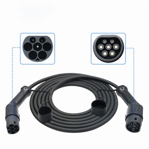 Three Phase 22kW 32A Type 2 to Type 2 EV Charging Cable for EV Charger Station