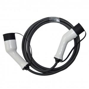 Professional Design Type 2 To Type 2 Ev Charging Cable - High Quality White Color IEC 62196 Type 2 To Type 2 CE TUV Single Phase 7KW 32A EV Charging Cable  – Hengyi