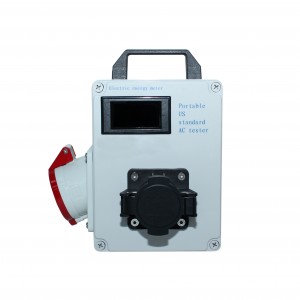 Portable ev charger tester equipment with type 1 socket