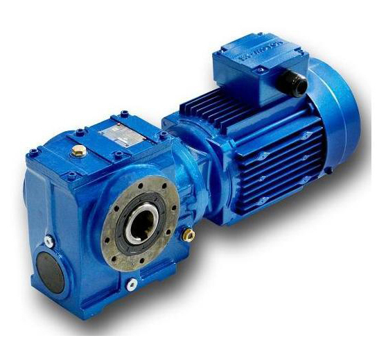 EVERGEAR worm gear speed reductor motor 220V S Series Gearbox para sa panel lifter crane