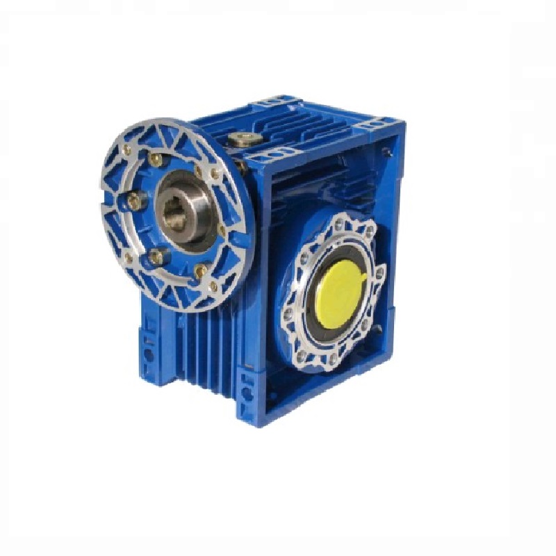 Réducteur de vitesse de transmission à vis sans fin personnalisé mini nmrv 063 de haute précision avec moteur électrique