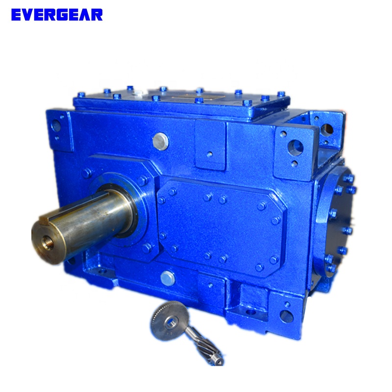I-Palm Oil Press Reducer Industrial Gearbox / Parallel Shaft Helical Gear Transmission