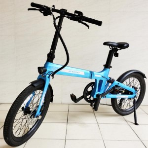 wholesales electric folding bicycle carbon frame with 36V 7.ah 250w motor e bike for sale | EWIG