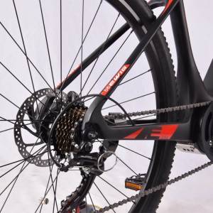 Carbon fiber electric bike 27.5 inch with fork suspension E3 | Ewig