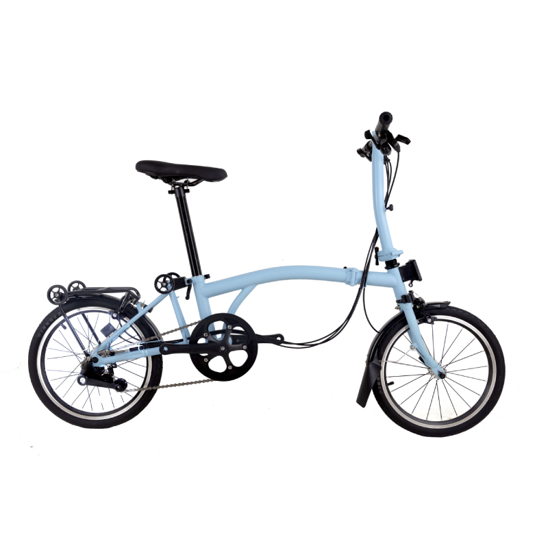 Best Price for Diy Carbon Fiber Bike - 16 inch folding bikes high carbon steel frame foldable bicycle manufactures | EWIG – Ewig