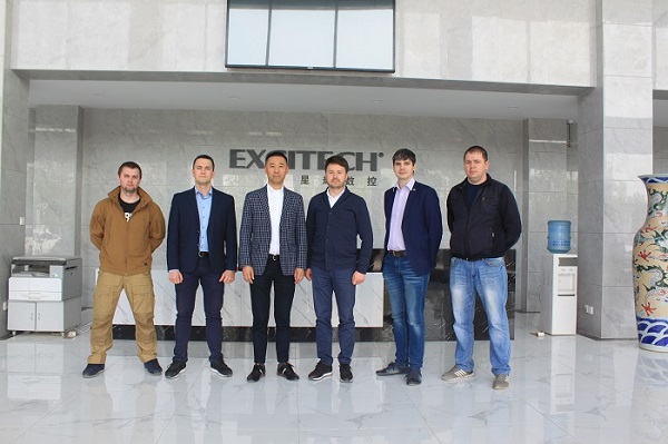 Welcome Russian KAMI Group to EXCITECH factory!