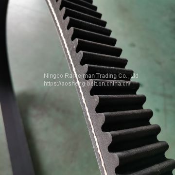 Agriculture belt of double side teeth HO2389 HO2134 kevlar thread glass fiber for Harvester, tractor, Peanut machine