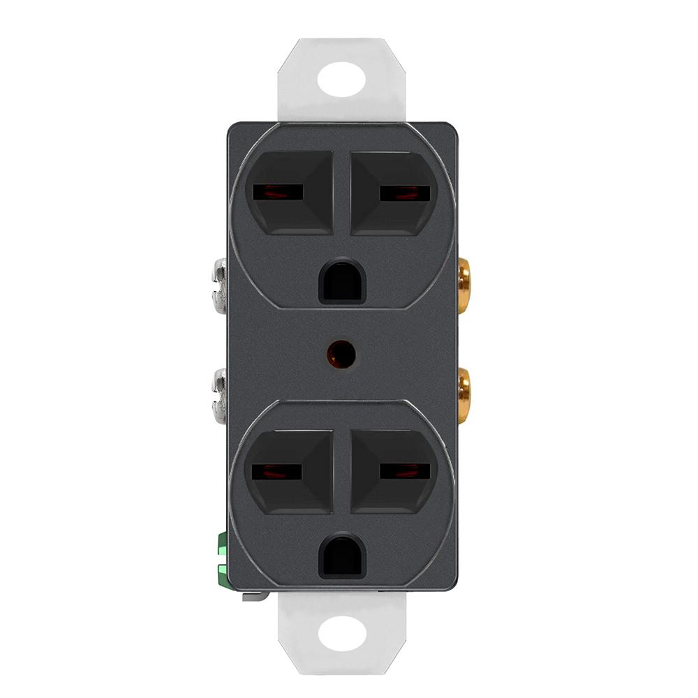 Top Suppliers Standard Us Wall Sockets - CR15 Standard Size Dual Volts Nema 6-15R US Duplex Receptacle 15Amp 125/250V – Fahint