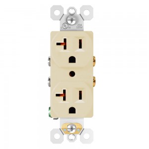 Cheap PriceList for Duplex Electrical Outlet - C20 UL/Cul Listed Standard Duplex Outlet Receptacle – Fahint