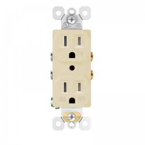 CW15 UL/Cul Listed TR-Weather Resistant 15Amp Duplex Outlet