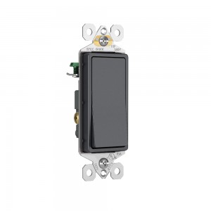 DS15.3 UL Listed 15A Decorator Rocker Lighting Switch
